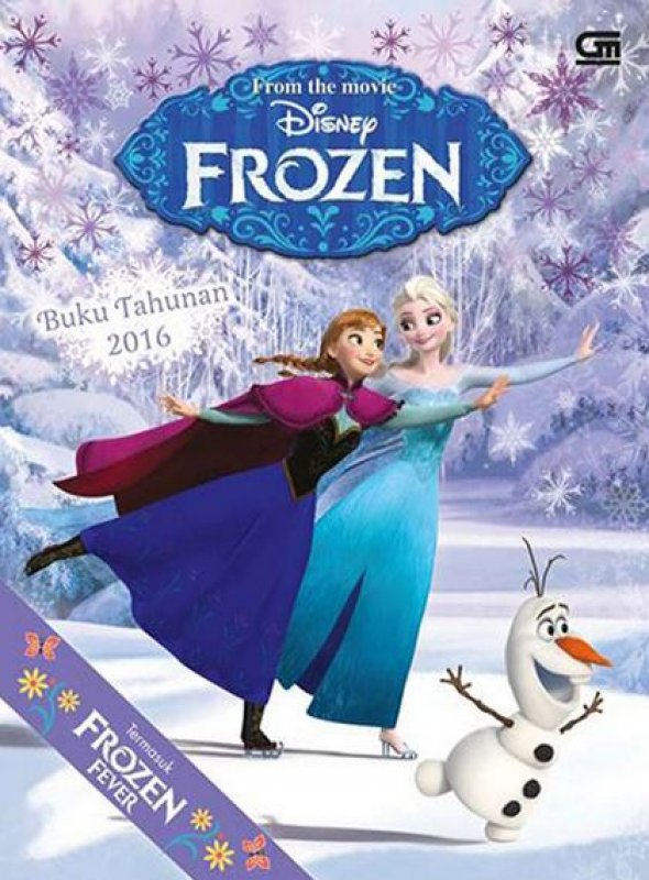 Cover Buku Buku Tahunan Frozen 2016 - Frozen Annual 2016