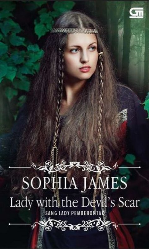 Cover Buku Historical Romance: Sang Lady Pemberontak (Lady with The Devil
