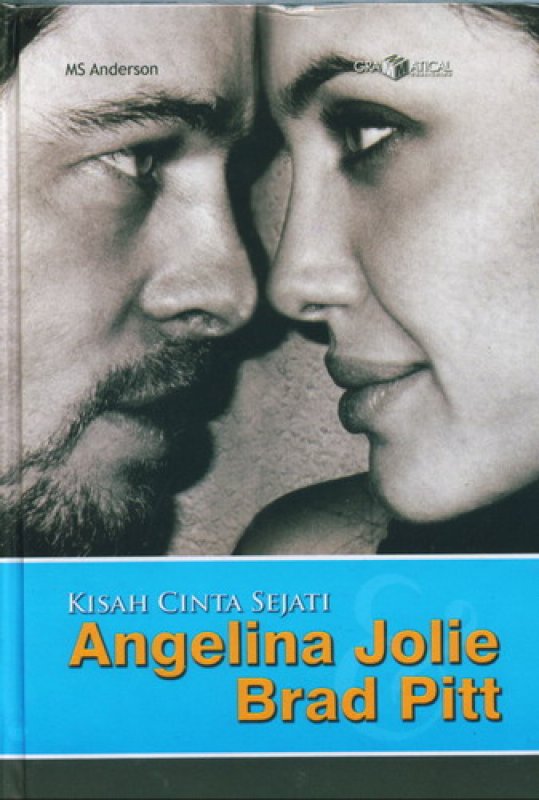 Cover Buku Kisah Cinta Sejati Angelina Jolie Brad Pitt