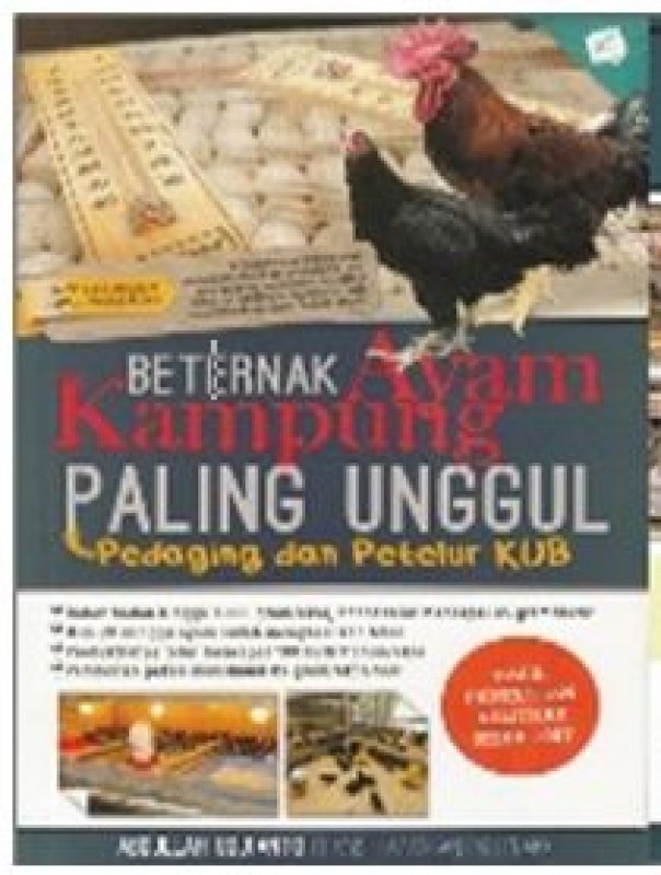 Cover Buku Beternak Ayam Kampung Paling Unggul