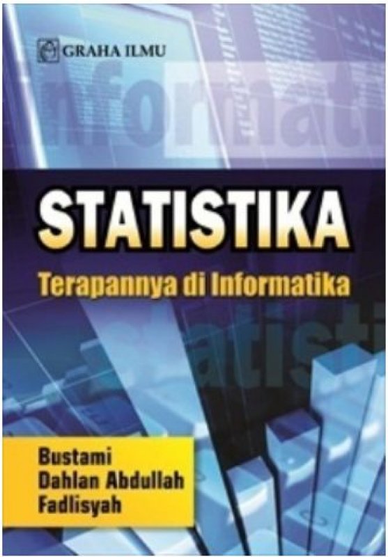 Cover Buku Statistika: Terapannya di Informatika