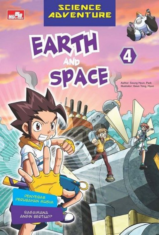 Cover Buku Science Adventure: Earth and Space 4