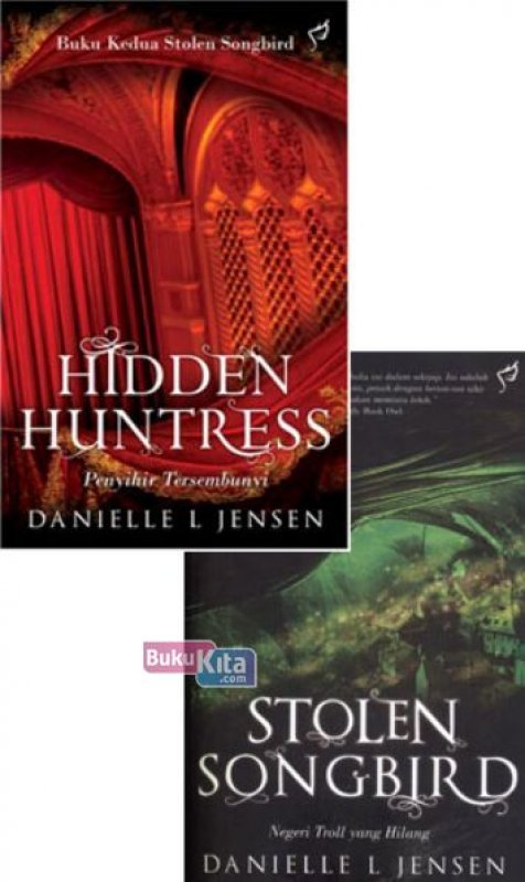 Cover Buku Paket Stolen Songbirds + Hidden Huntress [Pre-Order]