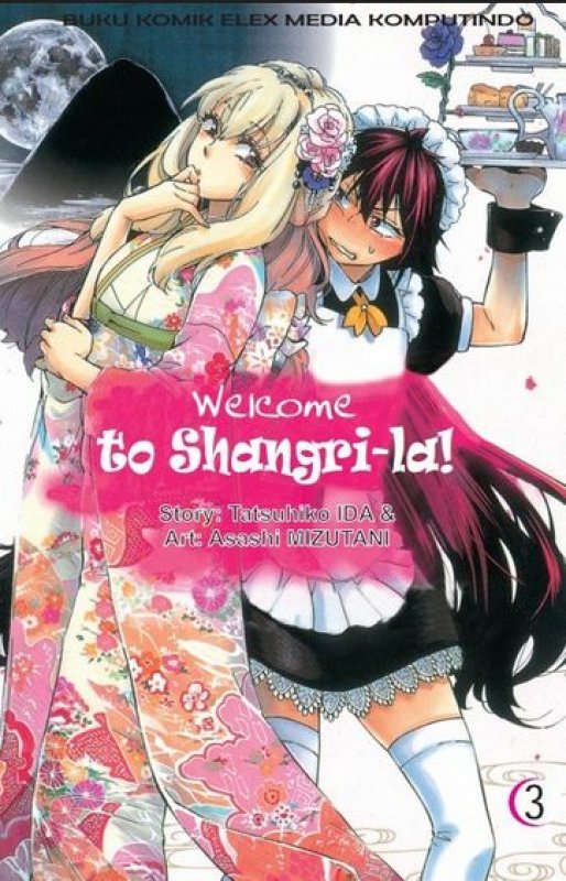 Cover Buku Welcome to Shangri-la! 03