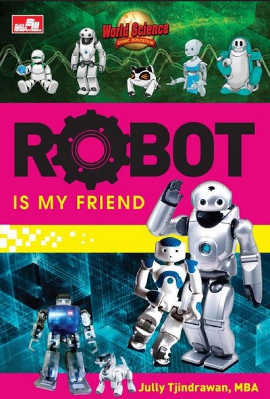 Cover Buku Robot is My Friend