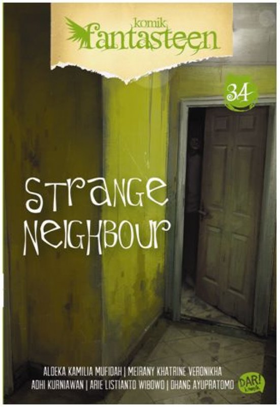 Cover Buku Komik Fantasteen#34:Strange Neighbour