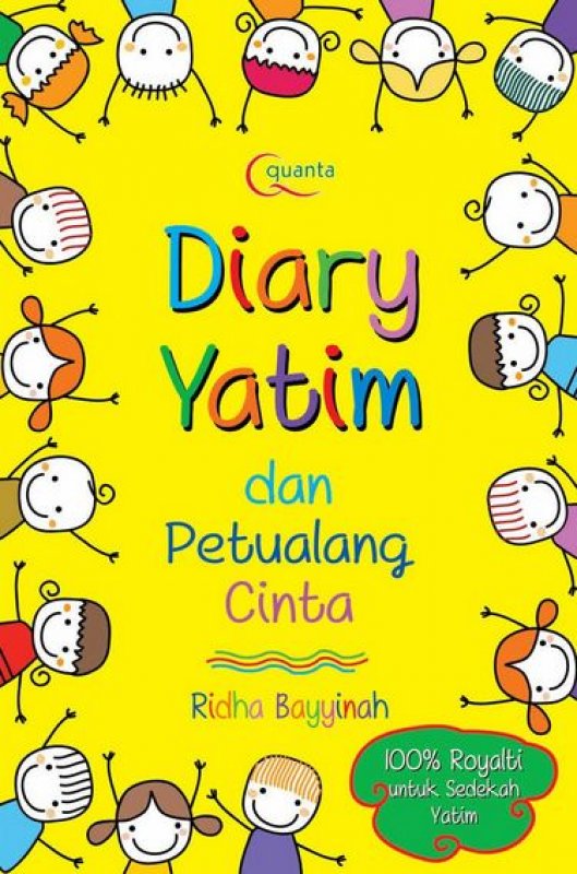 Cover Buku Diary Yatim dan Petualang Cinta