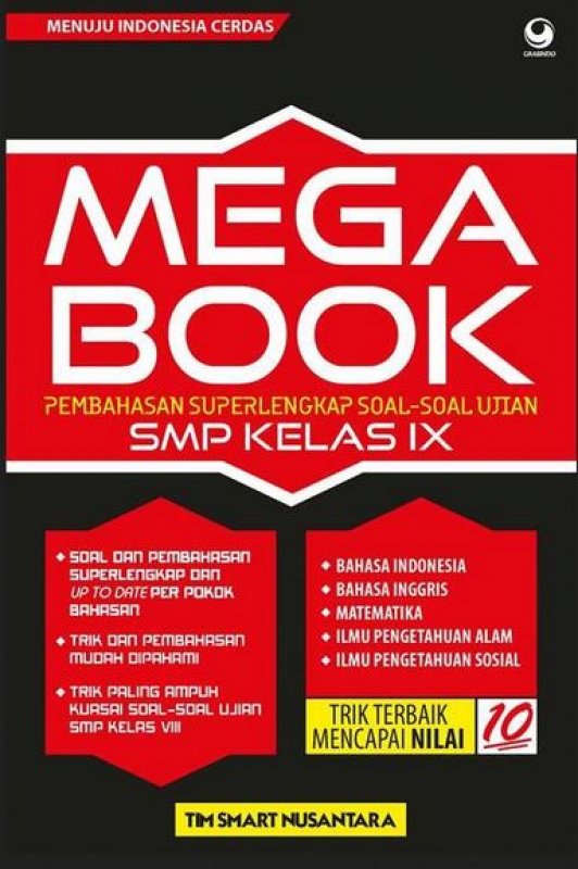 Cover Buku Mega Book SMP Kelas IX