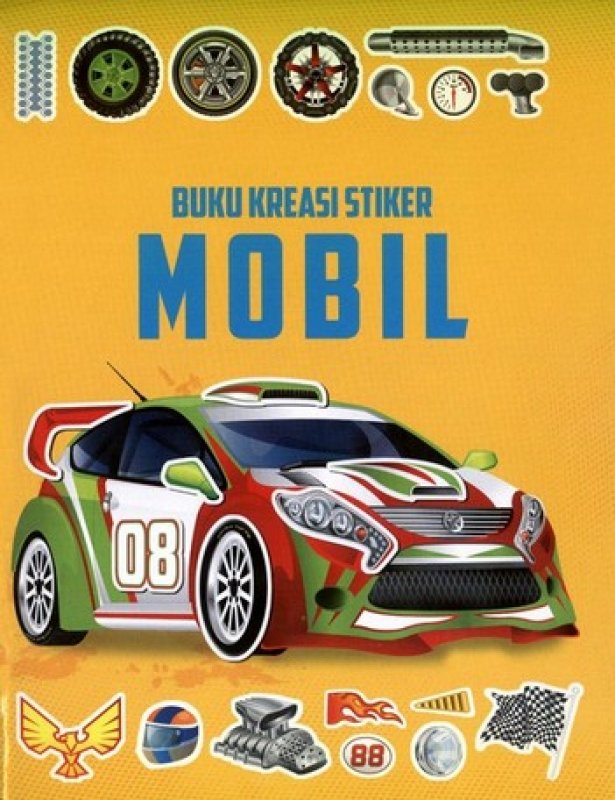 Cover Buku Buku Kreasi Stiker Mobil