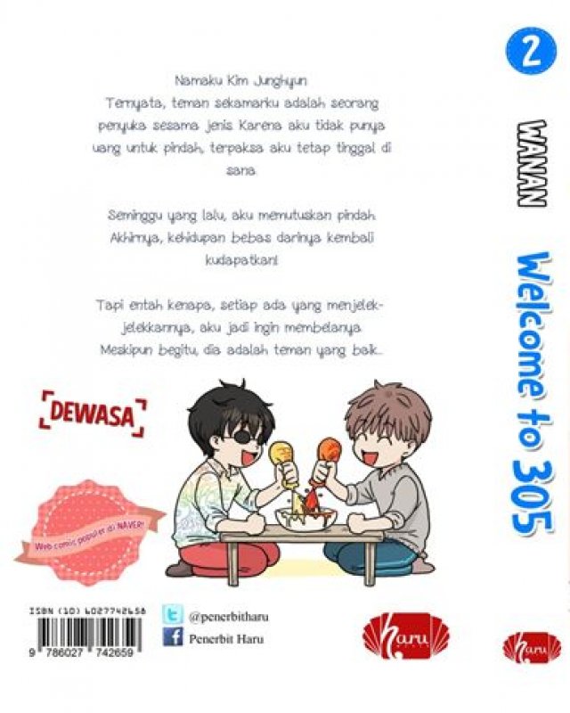 Cover Belakang Buku Welcome to 305 Book 2
