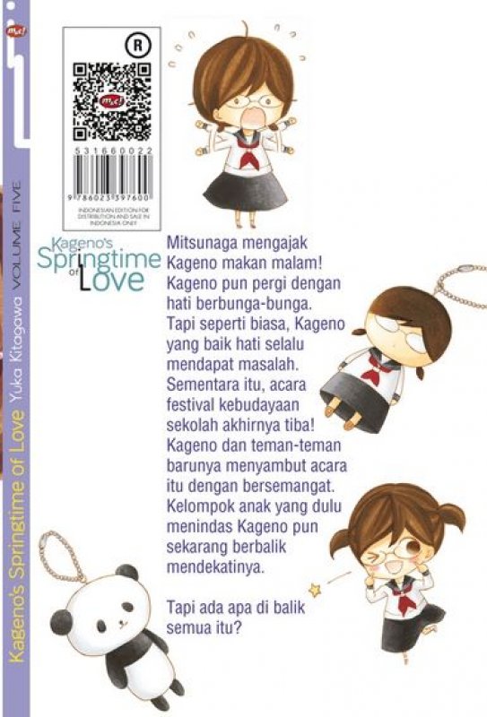 Cover Belakang Buku Kagenos Springtime of Love 05