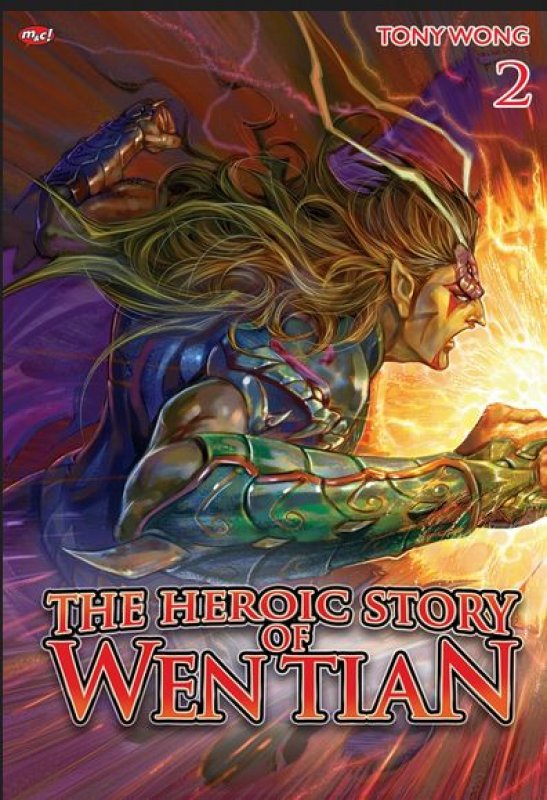 Cover Buku The Heroic Story of Wen Tian 02