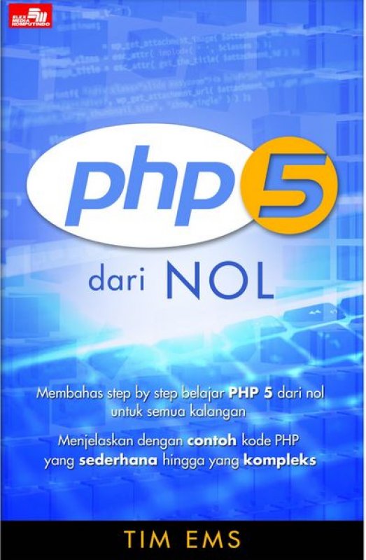 Cover Buku PHP 5 dari Nol