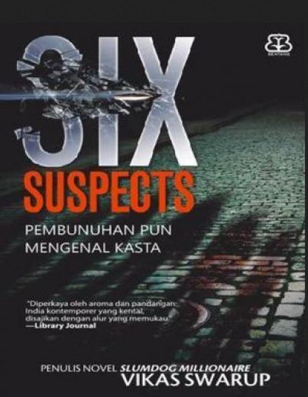 Cover Buku Six Suspects
