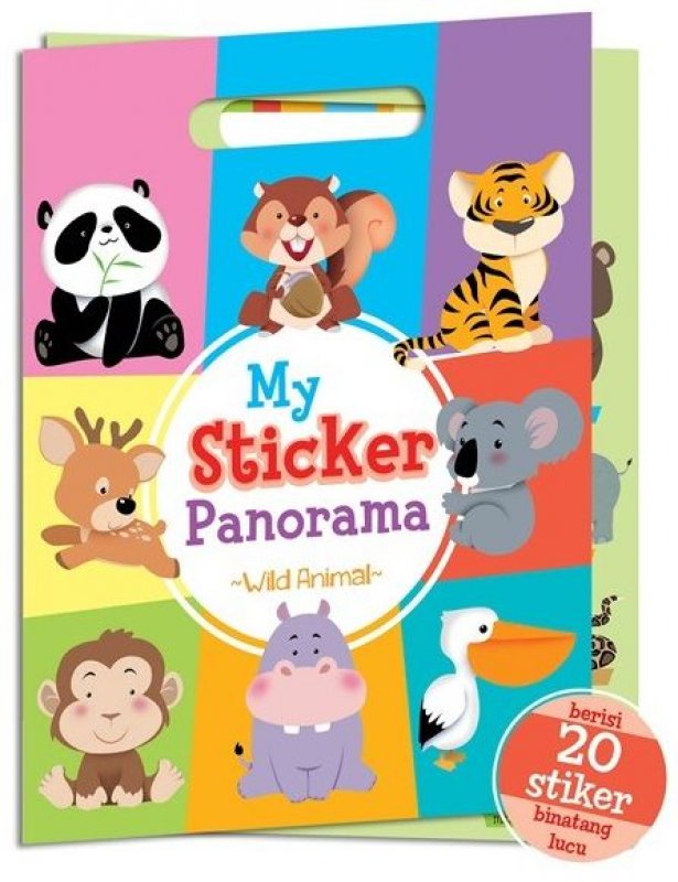 Cover Buku My Sticker Panorama : Wild Animal