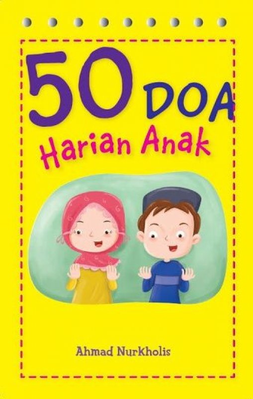 Cover Buku 50 Doa Harian Anak Muslim