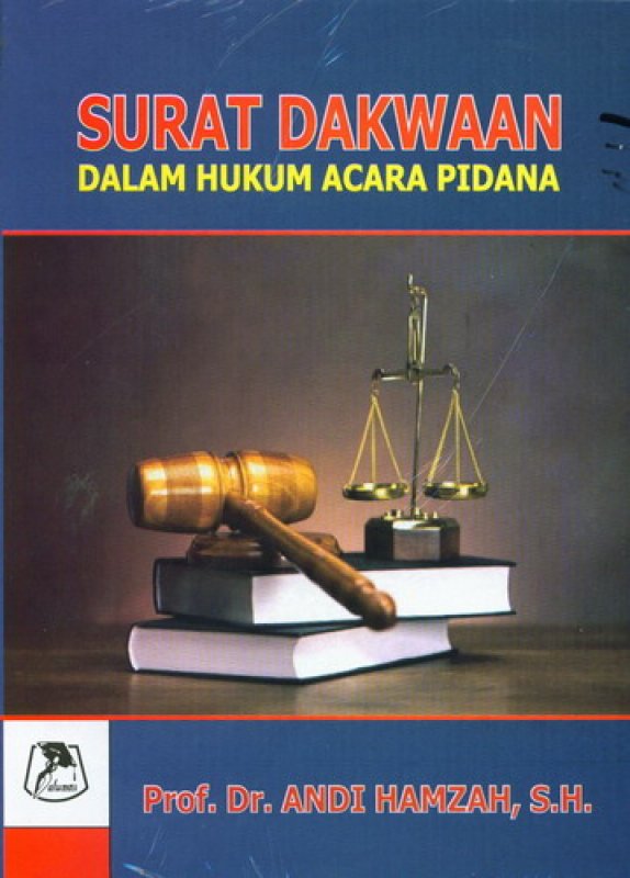 Cover Buku Surat Dakwaan Dalam Hukum Acara Pidana