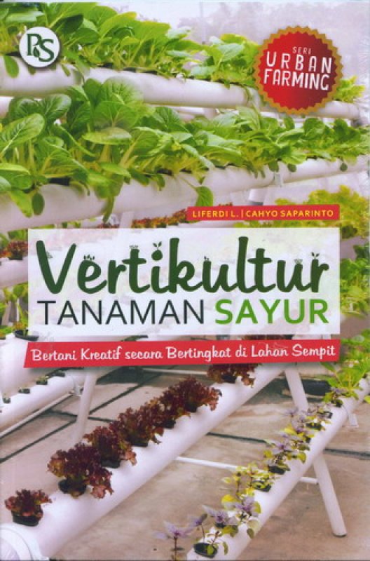 Cover Buku Vertikultur Tanaman Sayur
