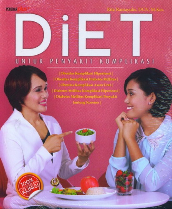 Cover Buku Diet Untuk Penyakit Komplikasi