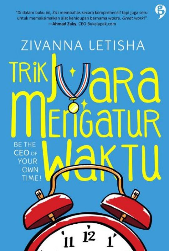 Cover Buku Trik Juara Mengatur Waktu
