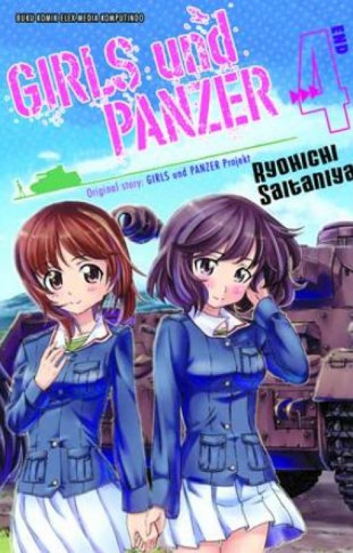 Cover Buku Girls dan Panzer 04