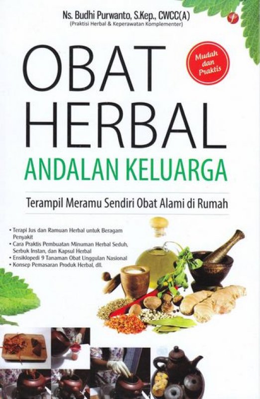 Cover Buku Obat Herbal Andalan Keluarga