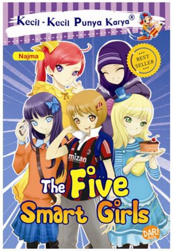 Cover Buku Kkpk.The Five Smart Girls-New