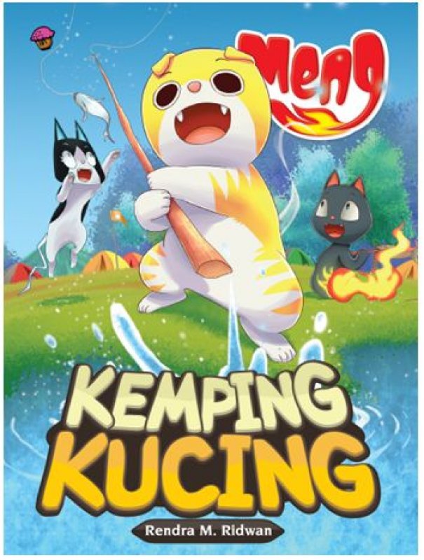 Cover Buku Komik Meng: Kemping Kucing