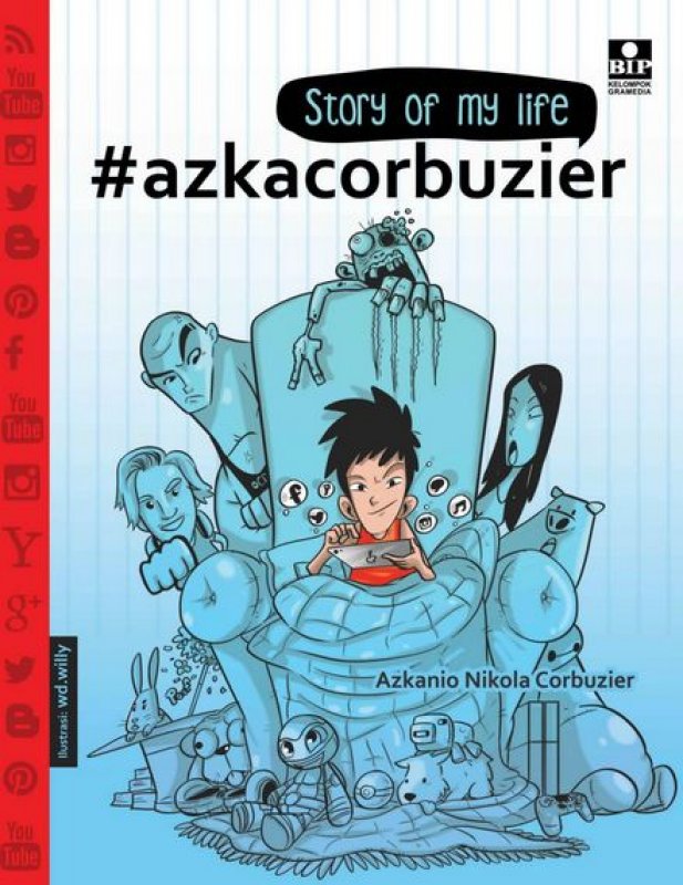 Cover Buku Story of My Life #azkacorbuzier