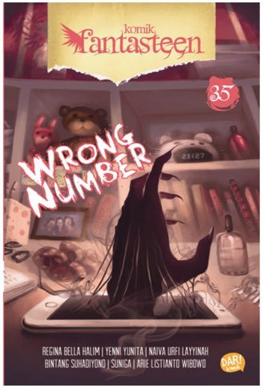 Cover Buku Komik Fantasteen#35:Wrong Number