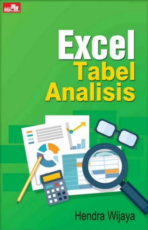 Cover Buku Excel Tabel Analisis