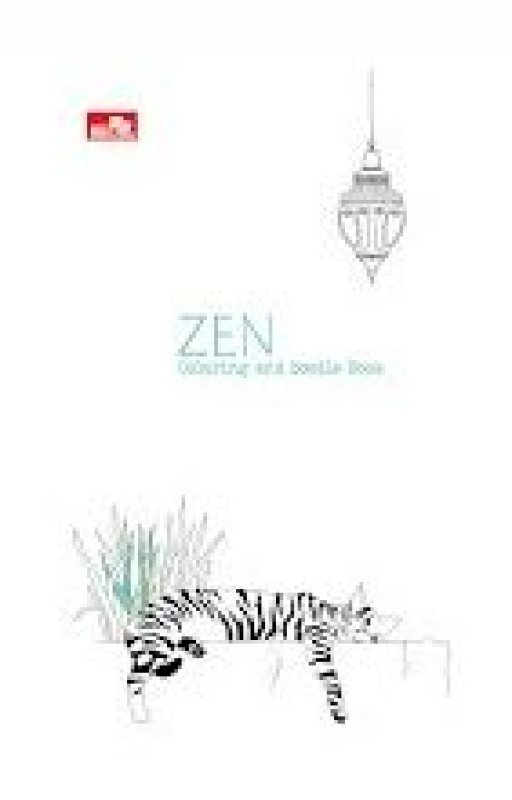 Cover Buku Zen Coloring and Doodle Book