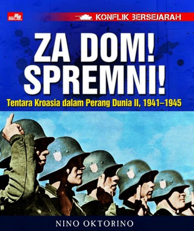 Cover Buku Konflik Bersejarah Za Dom! Spremni