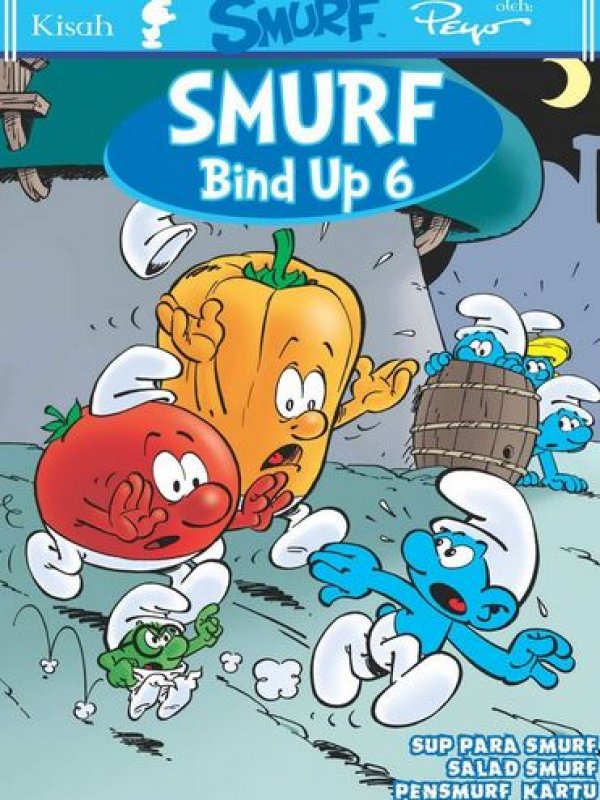 Cover Buku LC: Smurf - Smurf Bind Up 6