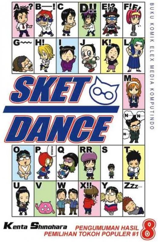 Cover Buku Sket Dance 08