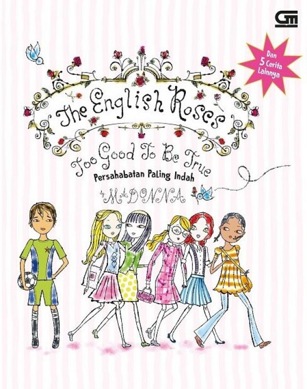 Cover Buku English Roses: Persahabatan Paling Indah