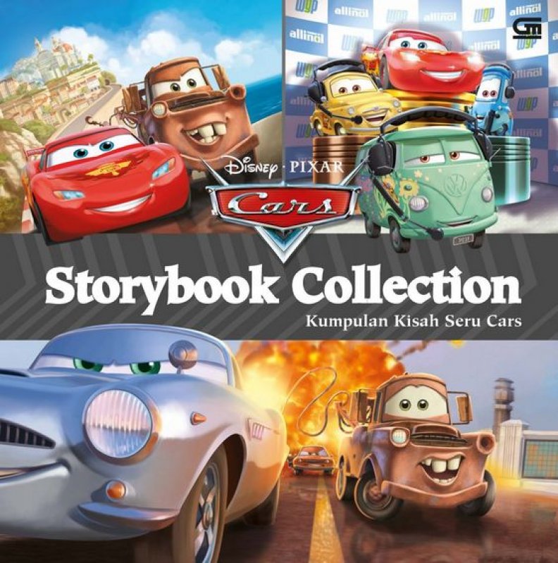Cover Buku Kumpulan Kisah Seru Cars (Storybook Collection)