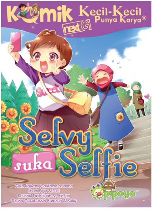 Cover Buku Komik Kkpk Next G: Selvy Suka Selfie (Republished)
