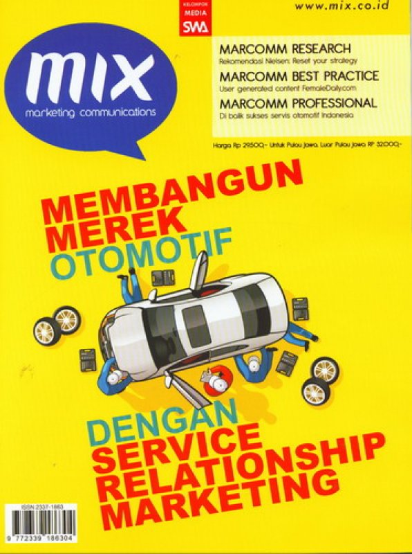 Cover Buku Majalah MIX Marketing Communications Edisi 04 | 18 April - 17 Mei 2016