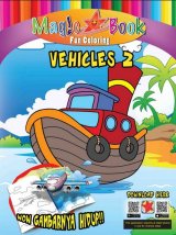 Magic Coloring book with AR: Vehicles 2