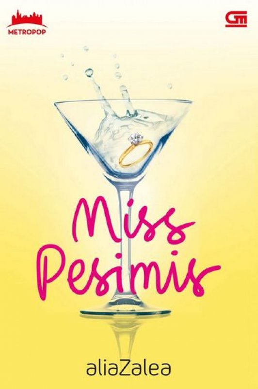 Cover Buku MetroPop: Miss Pesimis (Cover Baru)
