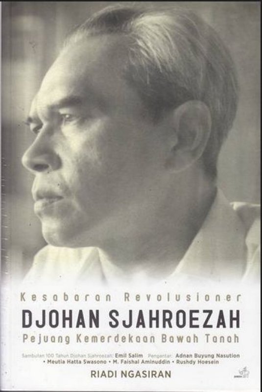 Cover Buku Kesabaran Revolusioner Djohan Sjahroezah