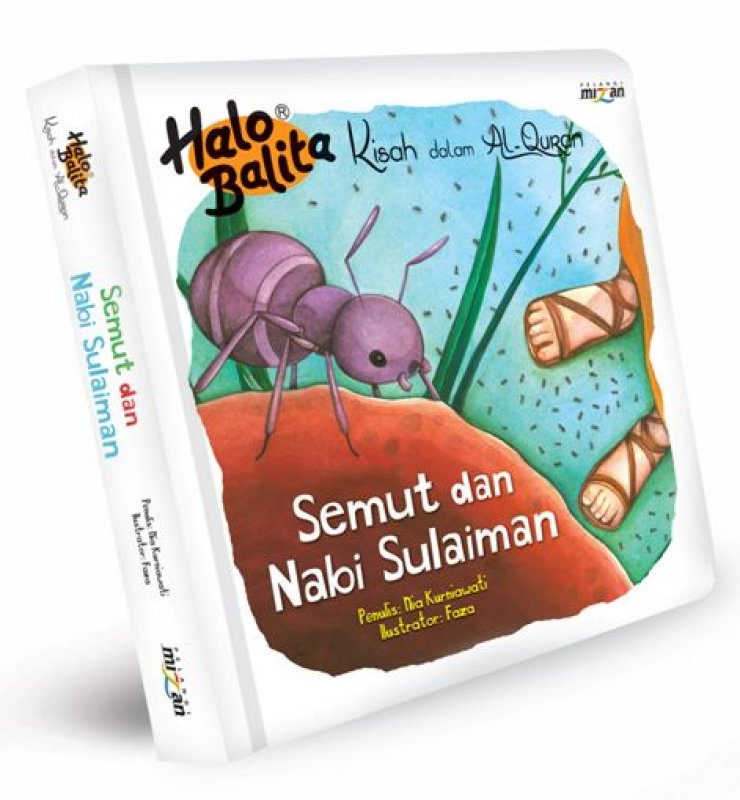 Cover Buku Halo Balita Kda: Semut Dan Nabi Sulaiman