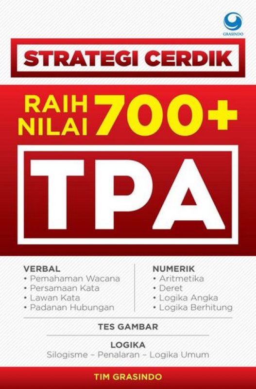 Cover Buku Strategi Cerdik Raih Nilai 700+ TPA