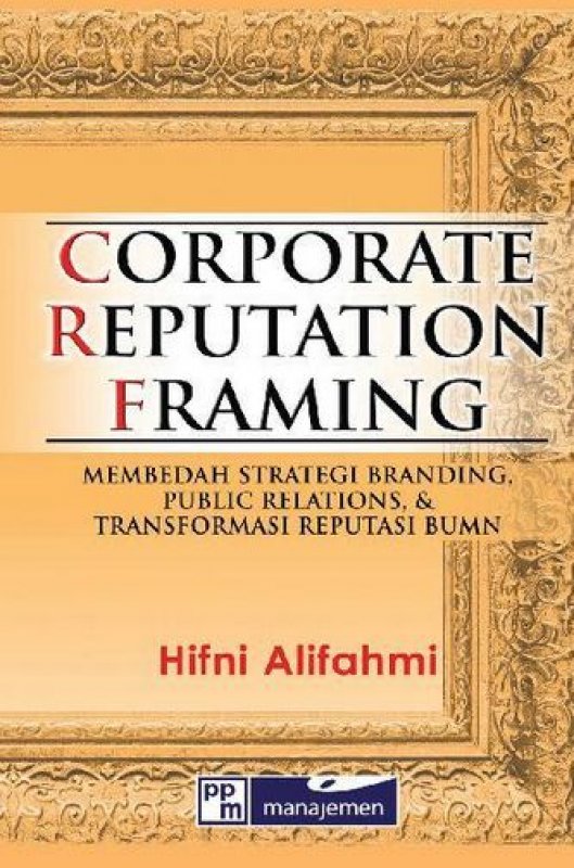 Cover Buku Corporate Reputation Framing