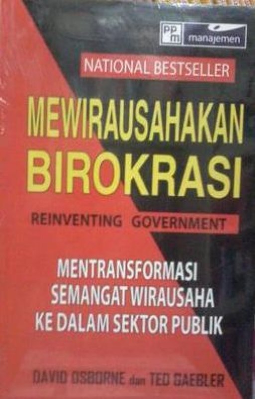Cover Buku Mewirausahakan Birokrasi