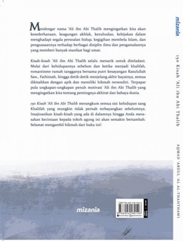 Cover Belakang Buku 150 Kisah Ali Ibn Abi Thalib