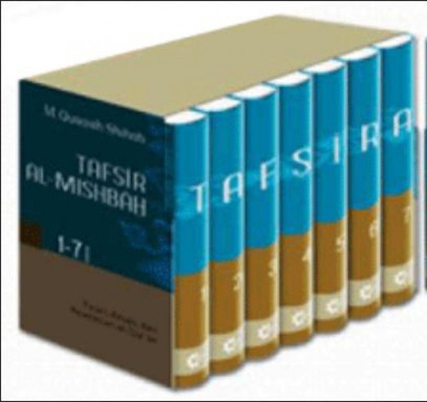 Cover Buku Tafsir Al Mishbah Set 1 (Volume 1-7)