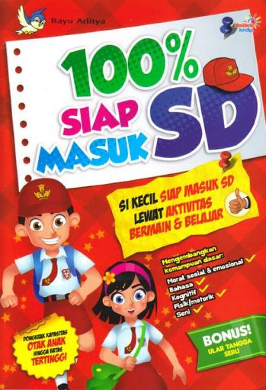 Cover Buku 100% Siap Masuk SD