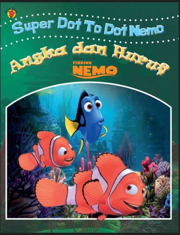 Cover Buku Super Dot to Dot Nemo: Angka dan Huruf
